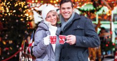 Advent in Hallein und Burg Hohenwerfen
