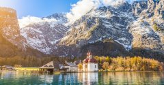 Berchtesgadener Land  und malerischer Königssee