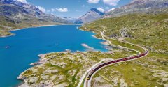 Südtiroler Bergwelt und Bahnerlebnis Bernina Express