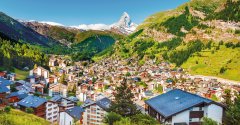 Impressionen der Schweiz - Davos, Saastal und Zermatt